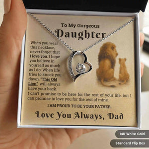 "The Lion's Promise" - A Wholesome Gift from a Proud Father