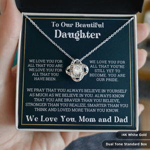 "To Our Beautiful Daughter" - A Token of Life’s Greatest Blessing