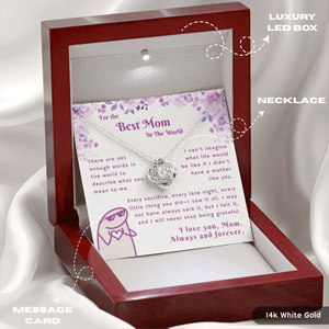 Mother’s Day DROP – Gift For The Best Mom In The World | Queen's Charm Necklace