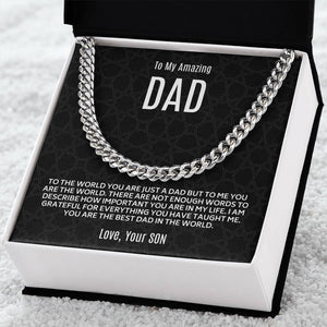 “My Amazing Dad” - A Gift That Honors His Heart | From Son