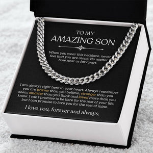 "I Am Always Right Here" – A Gift That Keeps Your Presence With Him Always