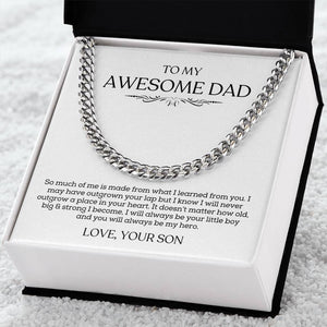 "You’ll Always Be My Hero" – A Keepsake That Says It All | From Son