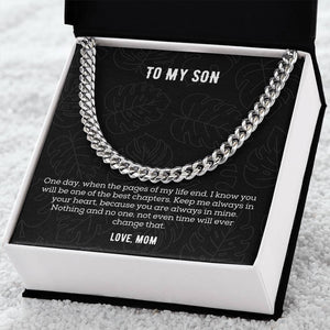 "Keep Me Always In Your Heart" – A Gift That Keeps Your Presence With Him Always | From Mom