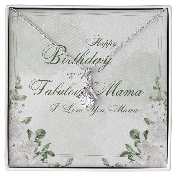 To My Fabulous Mama | For Mom | Celestial Grace Necklace | Birthday Card