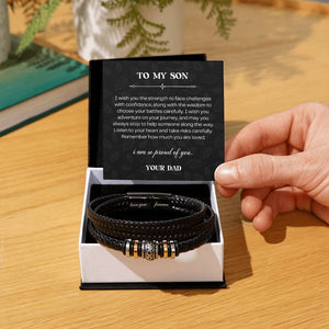 "Take Risks Carefully" – A Bracelet That That Inspires His Potential