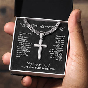 "My Caring Father" – A Gift He’ll Wear Proudly Forever | From Daughter