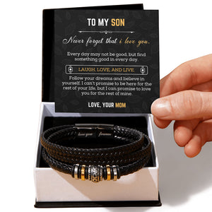 "Laugh, Love And Live" – A Gift That Connects Mom & Son