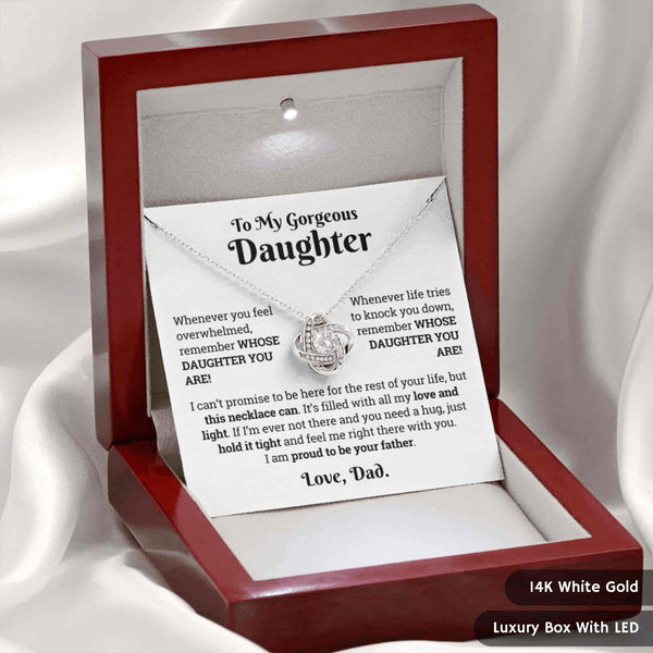 “Hold It Tight” – A Wholesome Gift from a Proud Dad to His Daughter | Queen's Charm Necklace