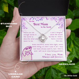 Mother’s Day DROP – Gift For The Best Mom In The World | Queen's Charm Necklace