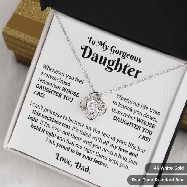 “Hold It Tight” – A Wholesome Gift from a Proud Dad to His Daughter | Queen's Charm Necklace