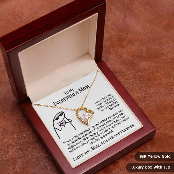 "Forever Grateful" – A Deeply Meaningful Gift That Touches the Mother's Heart