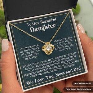 "To Our Beautiful Daughter" - A Token of Life’s Greatest Blessing