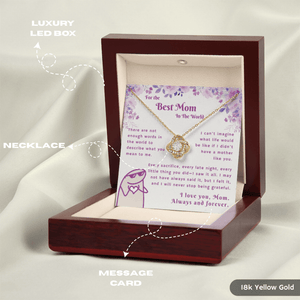 Mother’s Day DROP – Gift For The Best Mom In The World | Queen's Charm Necklace