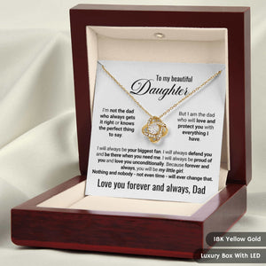 "Forever My Little Girl" - Queen's Charm Necklace