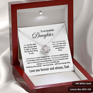 "Forever My Little Girl" - Queen's Charm Necklace