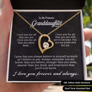 To My Princess Granddaughter – A Gift She'll Never Forget