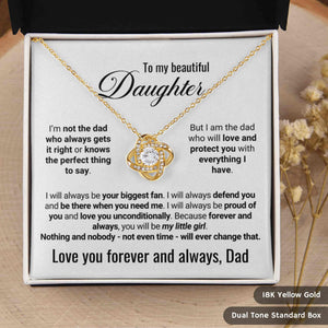 "Forever My Little Girl" - Queen's Charm Necklace