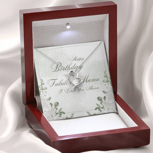 To My Fabulous Mama | For Mom | Blush Bloom Necklace | Birthday Card