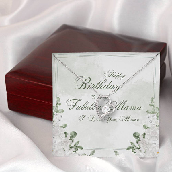 To My Fabulous Mama | For Mom | Blush Bloom Necklace | Birthday Card