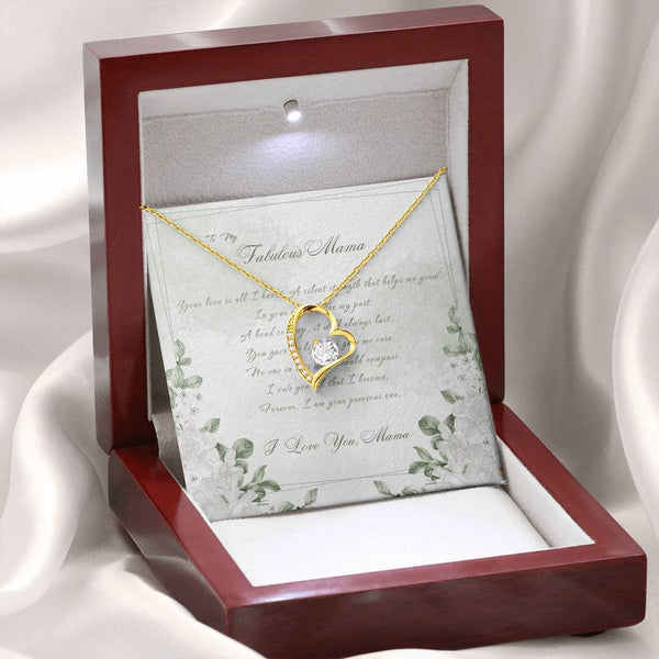 To My Fabulous Mama | For Mom | Blush Bloom Necklace | Message Card