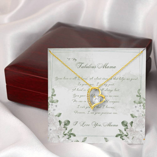 To My Fabulous Mama | For Mom | Blush Bloom Necklace | Message Card