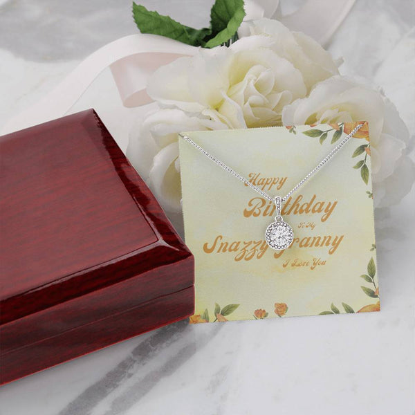 To My Snazzy Granny | For Grandma | Cosmic Halo Necklace | Birthday Card