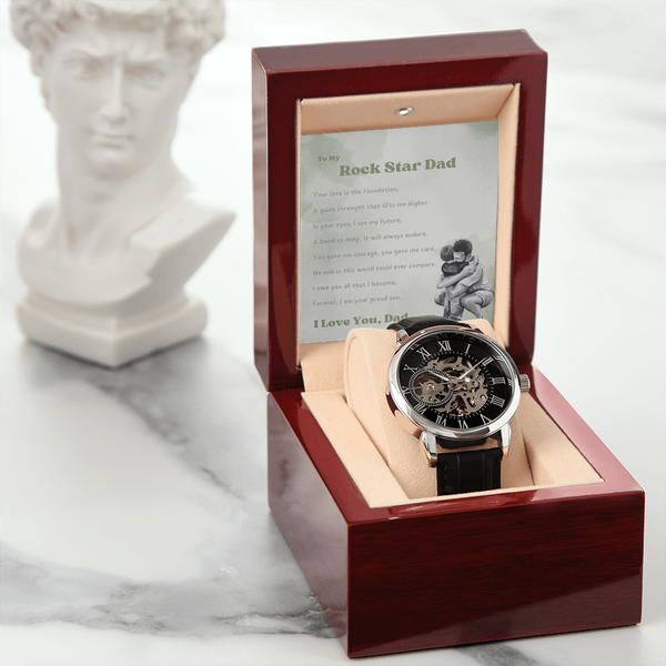 To My Rock Star Dad | For Dad | Eternal Gear Watch | Message Card