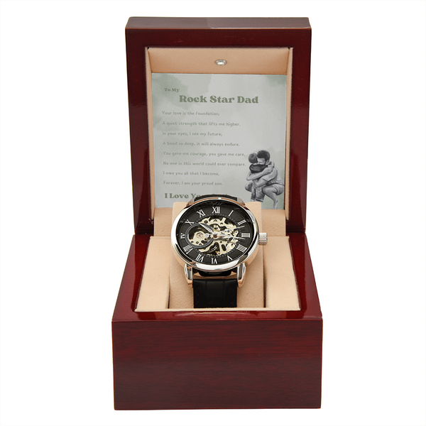 To My Rock Star Dad | For Dad | Eternal Gear Watch | Message Card