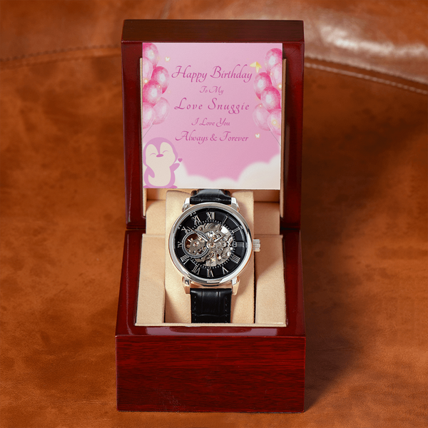To My Love Snuggie | For Boyfriend | Eternal Gear Watch | Birthday Card