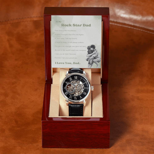 To My Rock Star Dad | For Dad | Eternal Gear Watch | Message Card