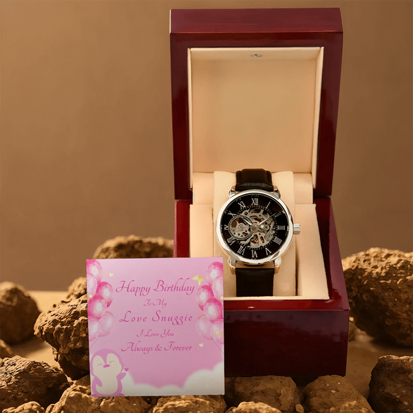 To My Love Snuggie | For Boyfriend | Eternal Gear Watch | Birthday Card