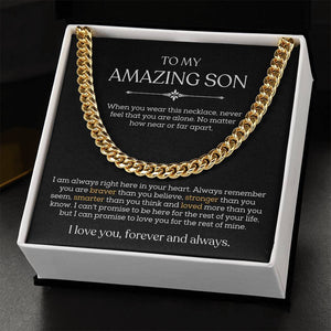 "I Am Always Right Here" – A Gift That Keeps Your Presence With Him Always