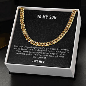 "Keep Me Always In Your Heart" – A Gift That Keeps Your Presence With Him Always | From Mom