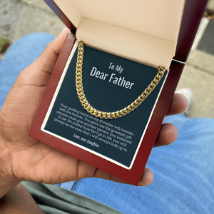 "The Man I Look Up To" – A Keepsake That Honors His Role Always