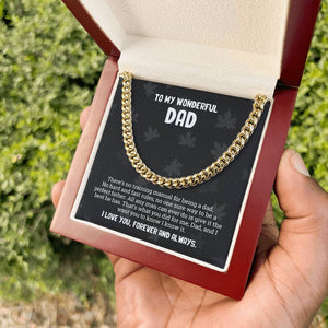 "Wonderful Dad, Always" – A Keepsake That Lasts a Lifetime