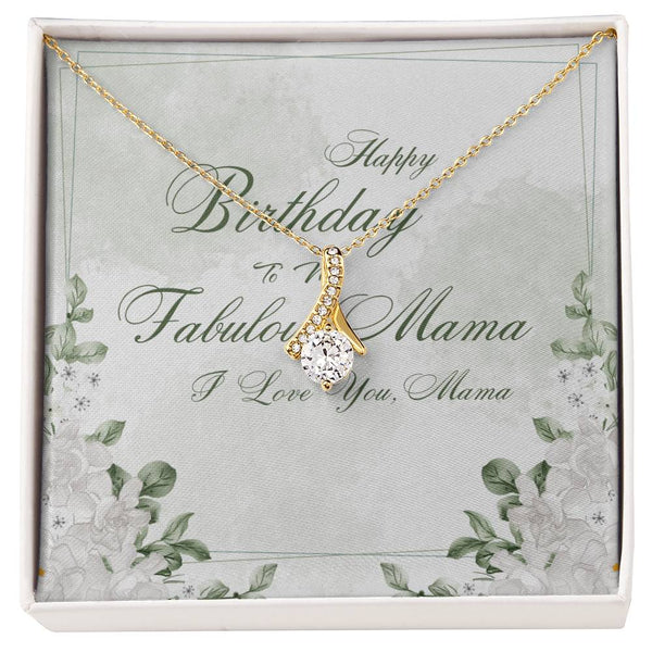 To My Fabulous Mama | For Mom | Celestial Grace Necklace | Birthday Card