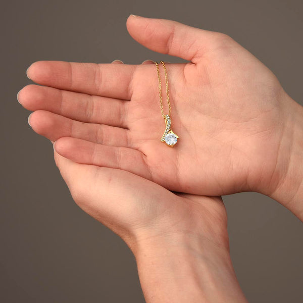 To My Chubby Cheeks | For Wife | Celestial Grace Necklace | Message Card