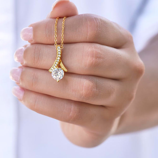 To My Chubby Cheeks | For Wife | Celestial Grace Necklace | Message Card