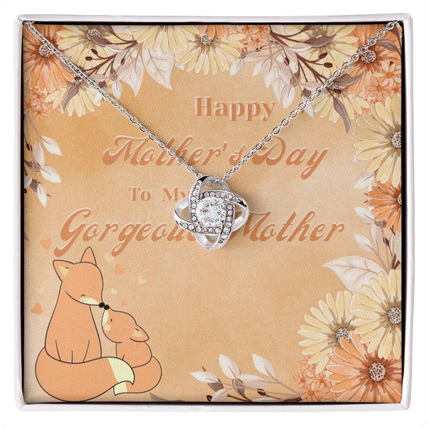 To My Gorgeous Mother | Queen's Charm Necklace | Mother's Day Card