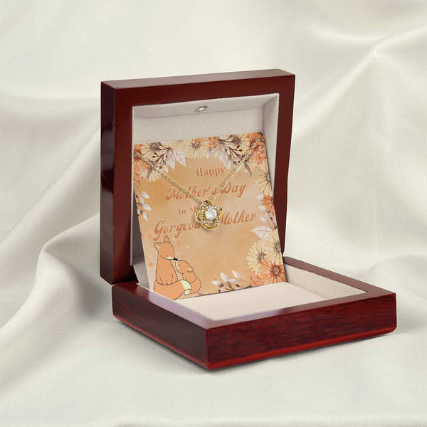 To My Gorgeous Mother | Queen's Charm Necklace | Mother's Day Card