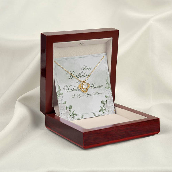 To My Fabulous Mama | For Mom | Queen's Charm Necklace | Birthday Card