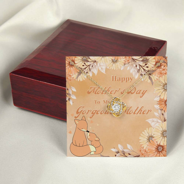 To My Gorgeous Mother | Queen's Charm Necklace | Mother's Day Card