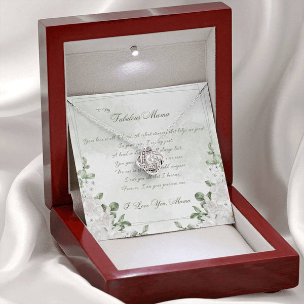 To My Fabulous Mama | For Mom | Queen's Charm Necklace | Message Card