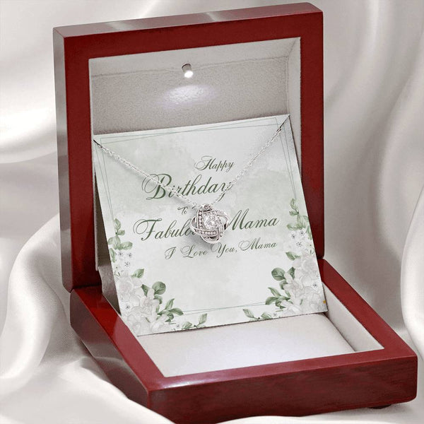 To My Fabulous Mama | For Mom | Queen's Charm Necklace | Birthday Card