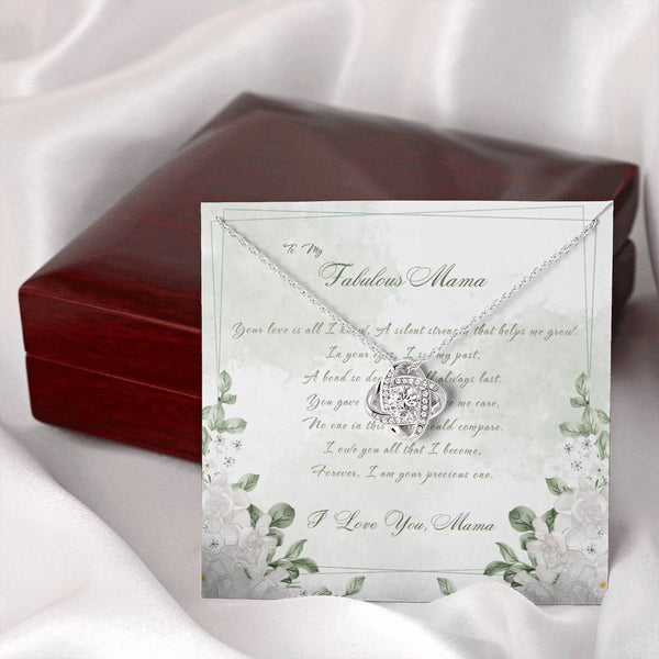 To My Fabulous Mama | For Mom | Queen's Charm Necklace | Message Card