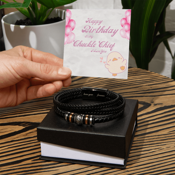 To My Chuckle Chief | For Grandpa | Soul Connection Bracelet | Birthday Card