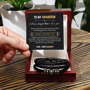"Laugh, Love, And Live" - A Keepsake She'll Cherish Forever | From Grandpa