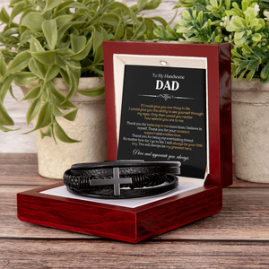 "To My Handsome Dad" – A Token of Unbreakable Father-Son Bond | From Son