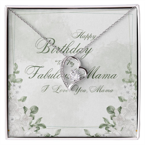 To My Fabulous Mama | For Mom | Blush Bloom Necklace | Birthday Card