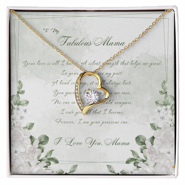 To My Fabulous Mama | For Mom | Blush Bloom Necklace | Message Card